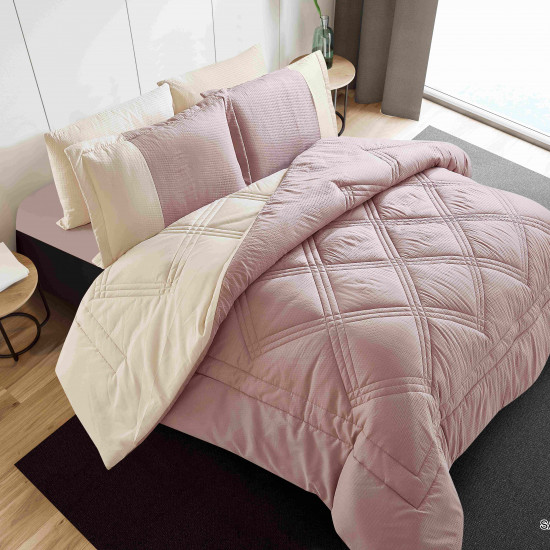 6-Piece Double Super King Size Comforter Set