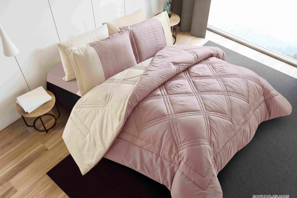 6-Piece Double Super King Size Comforter Set