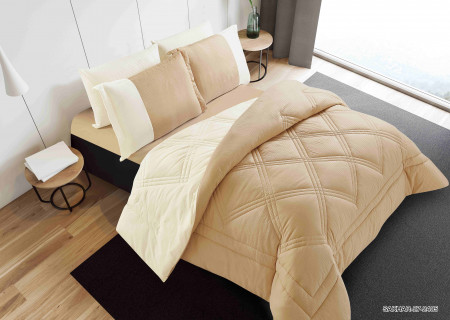6-Piece Double Super King Size Comforter Set