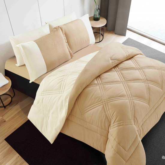 6-Piece Double Super King Size Comforter Set 6-Piece Double Super King Size Comforter Set