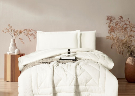 4-Piece Single Size Comforter Set