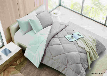 4-Piece Single Size Comforter Set