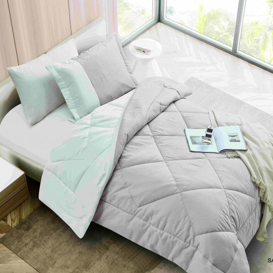 4-Piece Single Size Comforter Set