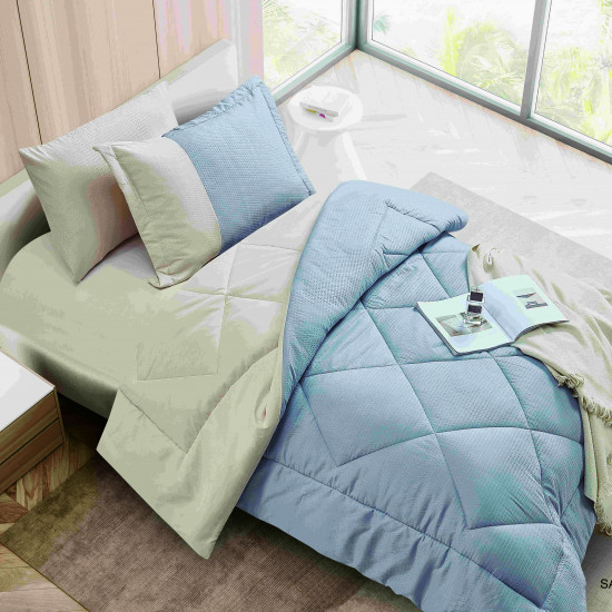 4-Piece Single Size Comforter Set