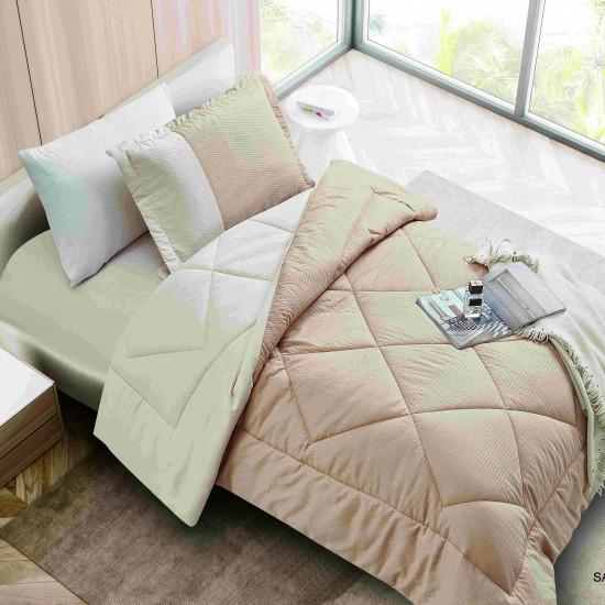 4-Piece Single Size Comforter Set