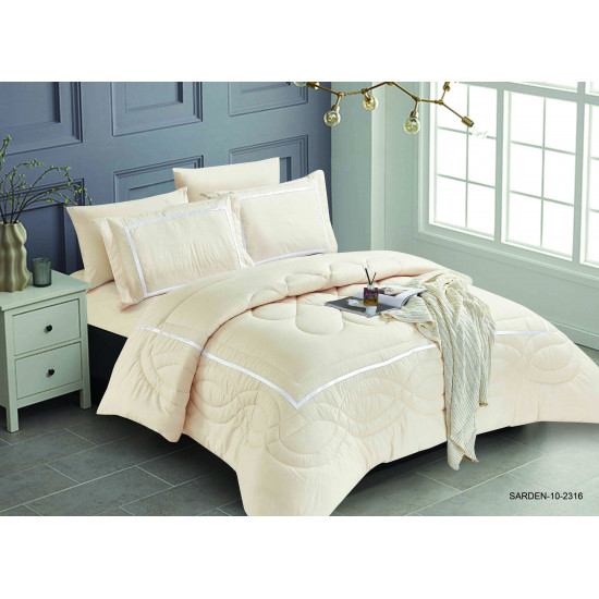 6-Piece Double Super King Size Comforter Set