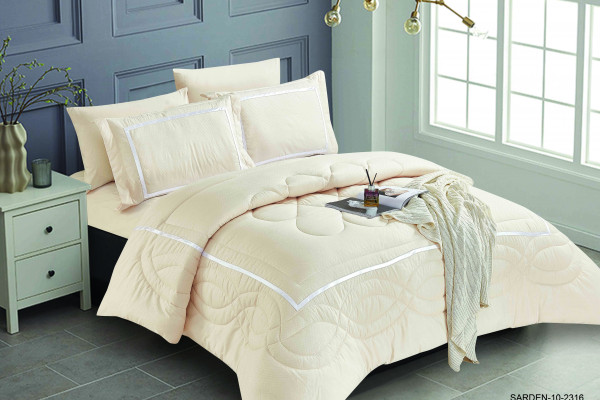 6-Piece Double Super King Size Comforter Set