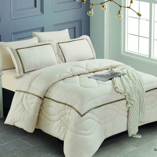 6-Piece Double Super King Size Comforter Set