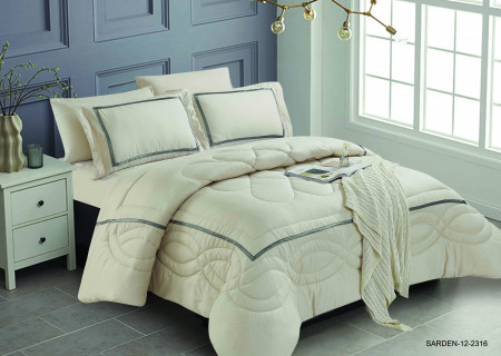 6-Piece Double Super King Size Comforter Set