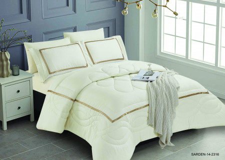 6-Piece Double Super King Size Comforter Set