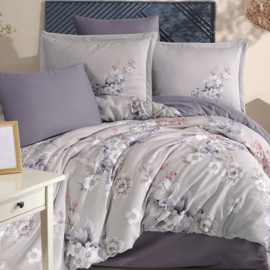 6-Piece Double Super King Size Comforter Set – 100% Super Premium Turkish Cotton, Double-Face Design