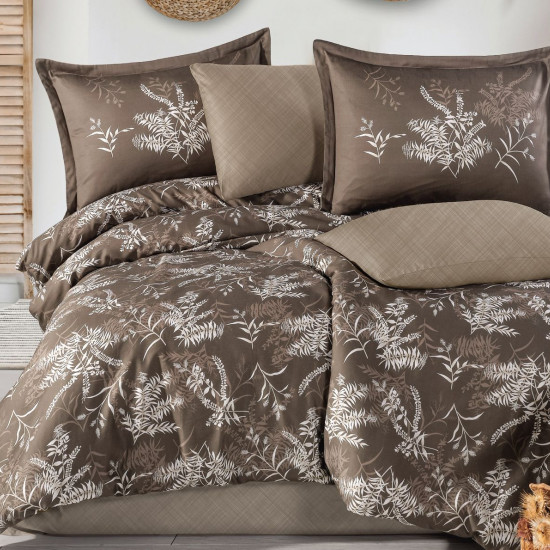 6-Piece Double Super King Size Comforter Set – 100% Super Premium Turkish Cotton, Double-Face Design