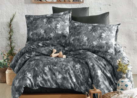 6-Piece Double Super King Size Comforter Set – 100% Super Premium Turkish Cotton, Double-Face Design
