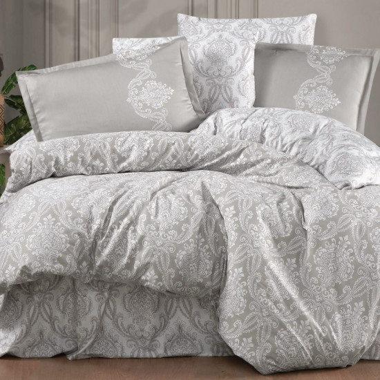 6-Piece Double Super King Size Comforter Set – 100% Super Premium Turkish Cotton, Double-Face Design