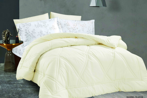 6-Piece Double Super King Size Comforter Set – Double Face