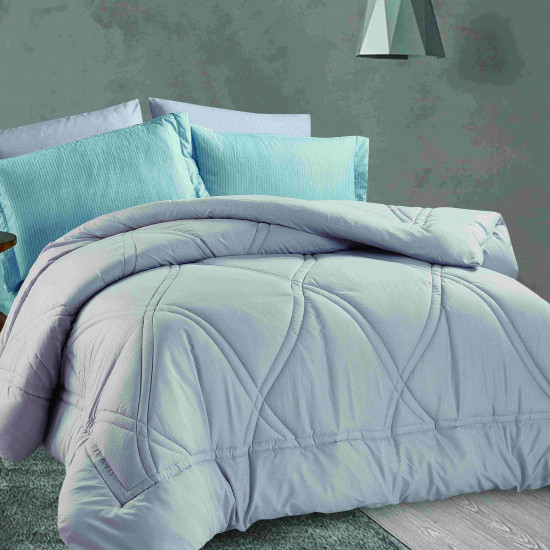 6-Piece Double Super King Size Comforter Set – Double Face