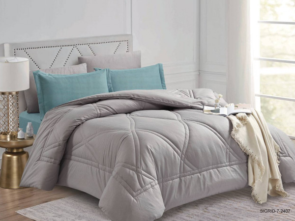 4PC COMFORTER SET-SINGLE 