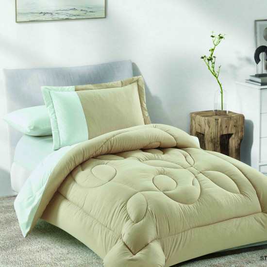 4PC SINGLE COMFORTER SET