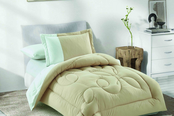 4PC SINGLE COMFORTER SET