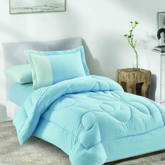 4PC SINGLE COMFORTER SET