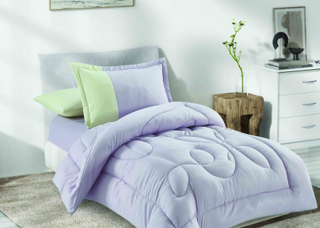 4PC SINGLE COMFORTER SET