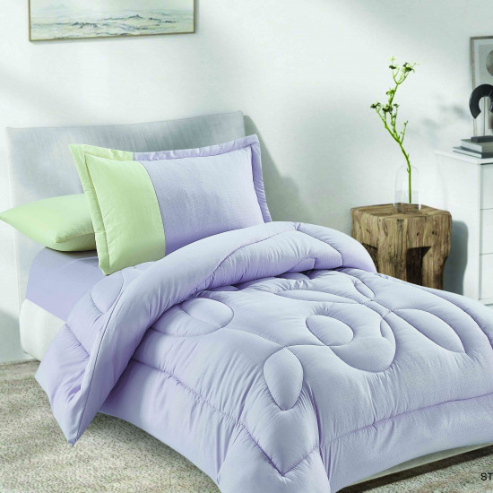 4PC SINGLE COMFORTER SET