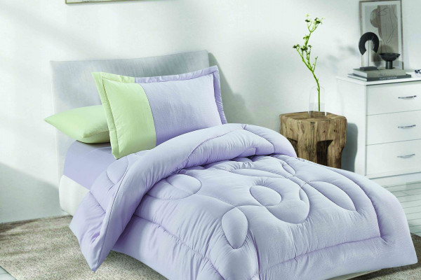 4PC SINGLE COMFORTER SET