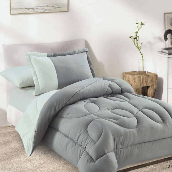 4PC SINGLE COMFORTER SET