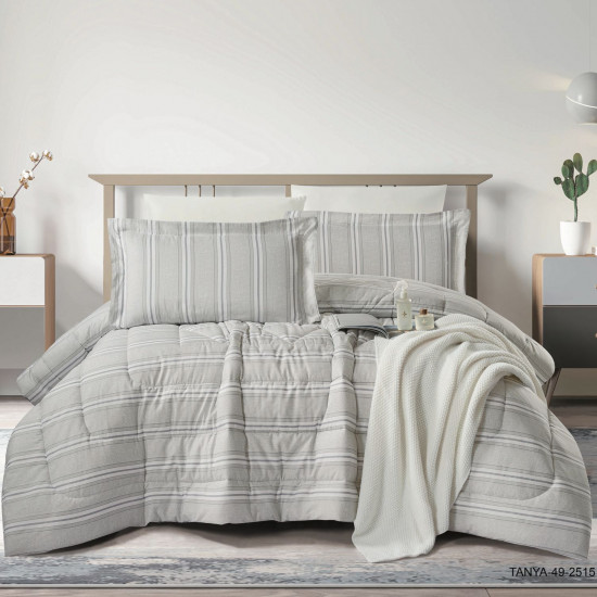100% PURE COTTON , SUPERKING SIZE 6PCS COMFORTER SET