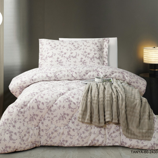 100% Cotton Comforter Set – 4-Piece Single Bed Bedding 100% Cotton Comforter Set – 4-Piece Single Bed Bedding