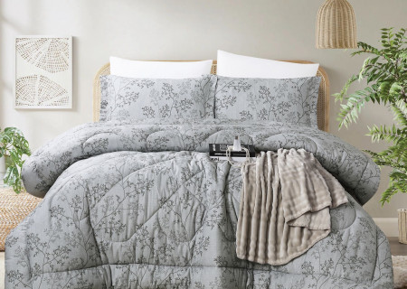 100% PURE COTTON , SUPERKING SIZE 6PCS COMFORTER SET