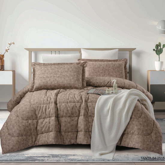 100% PURE COTTON , SUPERKING SIZE 6PCS COMFORTER SET