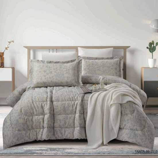 100% PURE COTTON , SUPERKING SIZE 6PCS COMFORTER SET