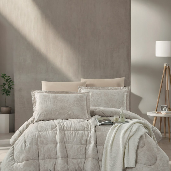 100% PURE COTTON , SUPERKING SIZE 6PCS COMFORTER SET