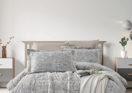 100% PURE COTTON , SUPERKING SIZE 6PCS COMFORTER SET
