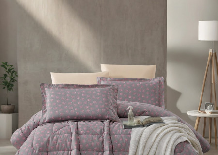 100% PURE COTTON , SUPERKING SIZE 6PCS COMFORTER SET