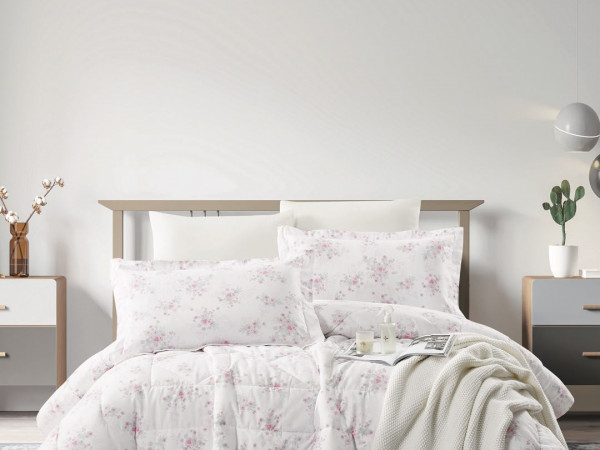 100% PURE COTTON , SUPERKING SIZE 6PCS COMFORTER SET