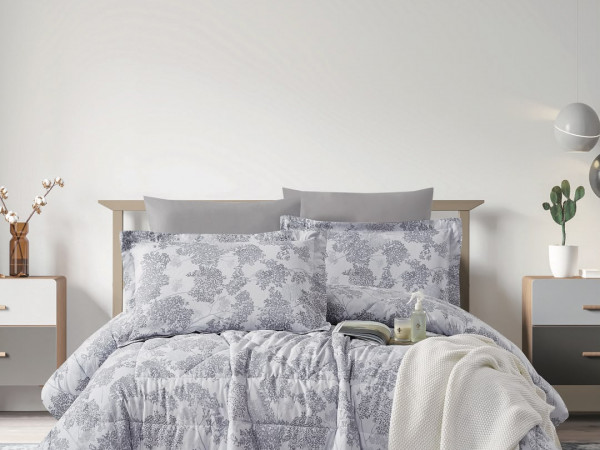 100% PURE COTTON , SUPERKING SIZE 6PCS COMFORTER SET