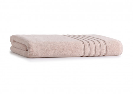 Bath Sheet-Pink Powder (Premium Combed Cotton 90X180CM) - Ackay-18 (700GSM)
