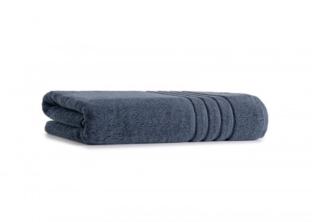Bath Towel-Dark Denim (Premium Combed Cotton 76X147CM) - Ackay-16 (700GSM)