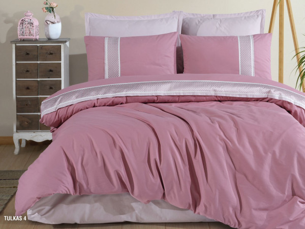 6-Piece Super King-Size Duvet Cover Set - 100% Cotton(Without filling)