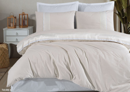 6-Piece Double Super King Size Comforter Set – 100% Turkish Cotton