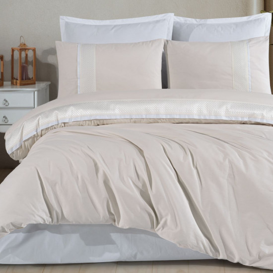 6-Piece Double Super King Size Comforter Set – 100% Turkish Cotton