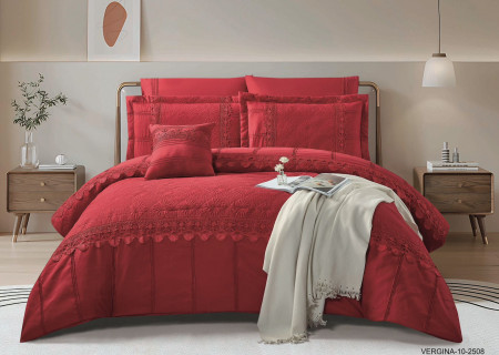 Premium 7-Piece Luxury Wedding Comforter Bedding Set