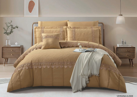 Premium 7-Piece Luxury Wedding Comforter Bedding Set