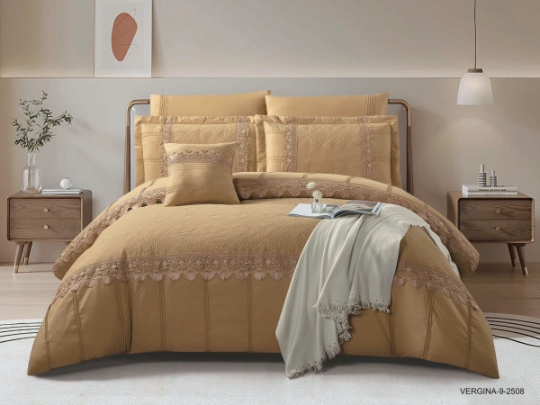Premium 7-Piece Luxury Wedding Comforter Bedding Set