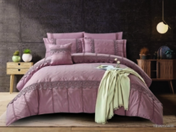 Premium 7-Piece Luxury Wedding Comforter Bedding Set