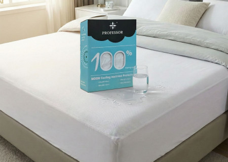 Advanced Cooling Waterproof Fitted Sheet – 120×200 + 40 cm