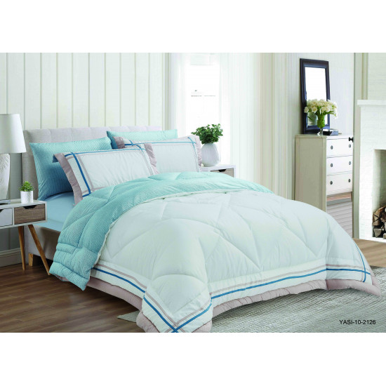 Elite Home 6PC Double Comforter Set