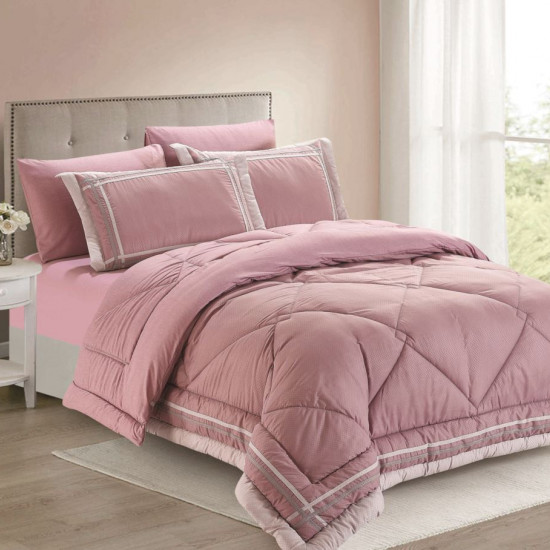 Elite Home 6PC  Double Comforter Set